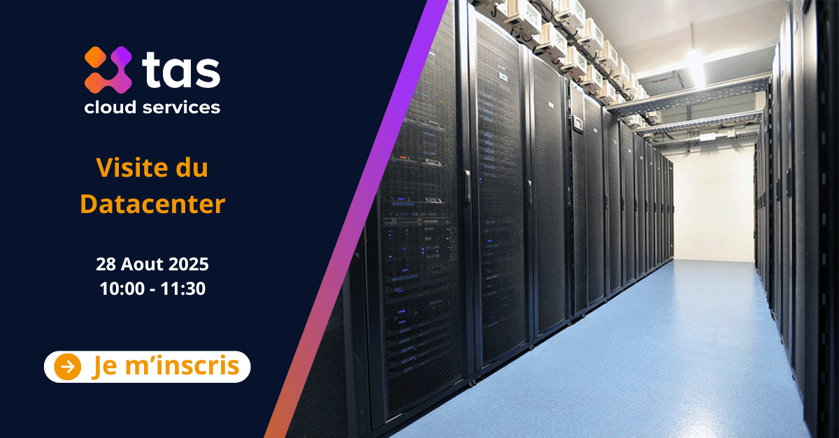 Visite du datacenter TAS le 28 août 2025 à Sophia Antipolis